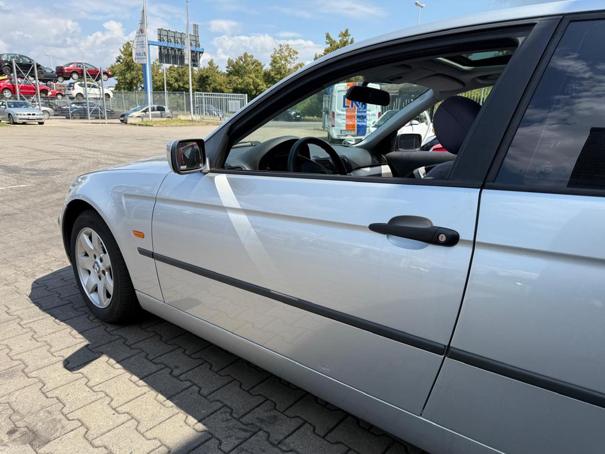 BMW E46 Compact original Tür links 354 Titansilber Metallic Rohbau BJ04